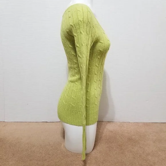 American Eagle sweater Small pullover cable knit long sleeve Twilight - Picture 4 of 10